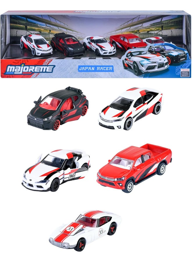 Majorette Japan Racer Toyota Die-cast Cars Gift Set (1:64, Pack of 5) - Image 2